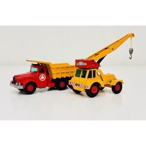 Lesney Matchbox Taylor Jumbo Crane K-14 & Scammel Contractor Dump Truck K-19
